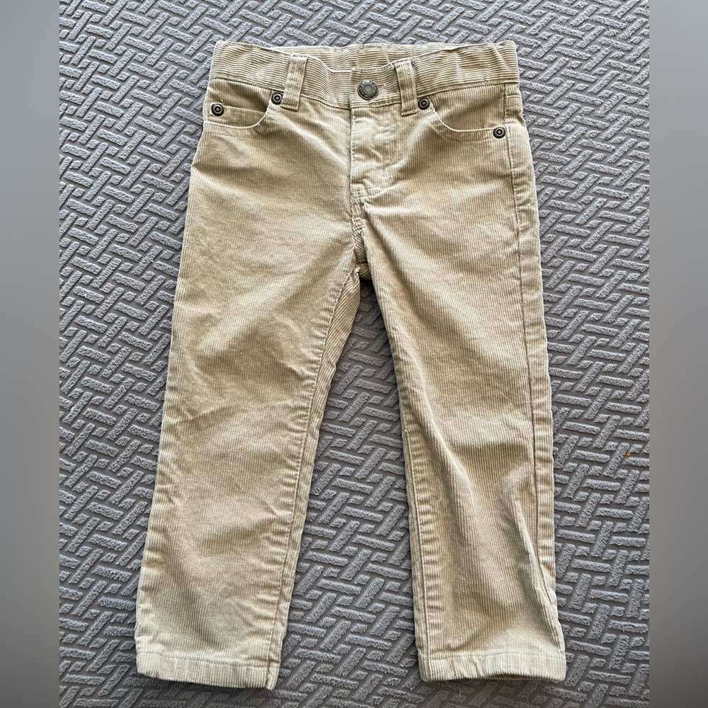 Janie and Jack straight leg corduroy pants. 2T
